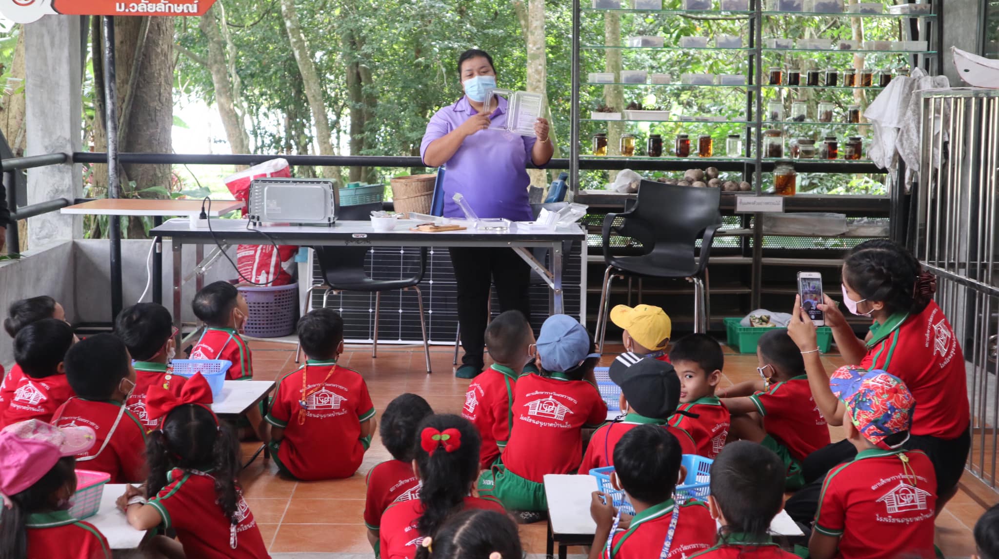 ค่ายนักวิทยาศาสตร์ โรงเรียนอนุบาลบ้านเด็ก