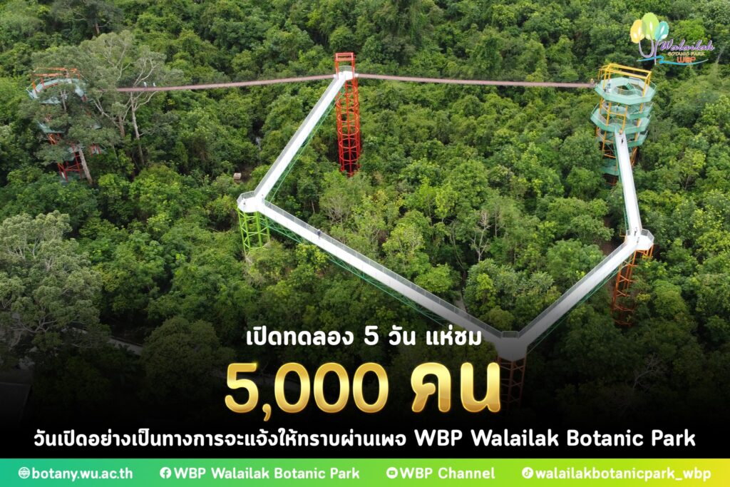 เปิดทดลอง “หอชมฟ้า” 5 วัน คนเข้าชมเพียบ 5 พันคน