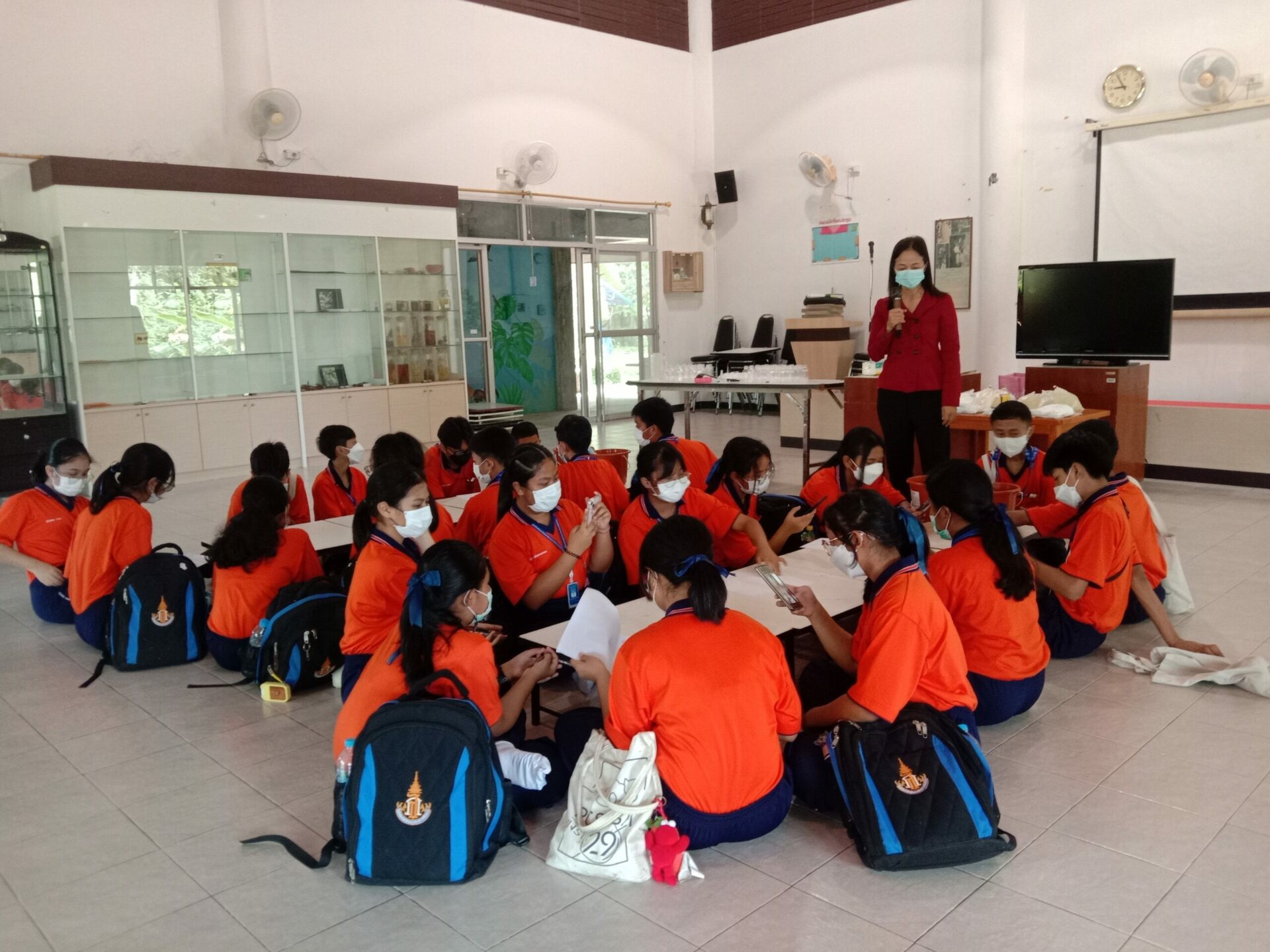 กิจกรรมศึกษาแหล่งเรียนรู้ โรงเรียนวิทยาศาสตร์จุฬาภรณราชวิทยาลัย