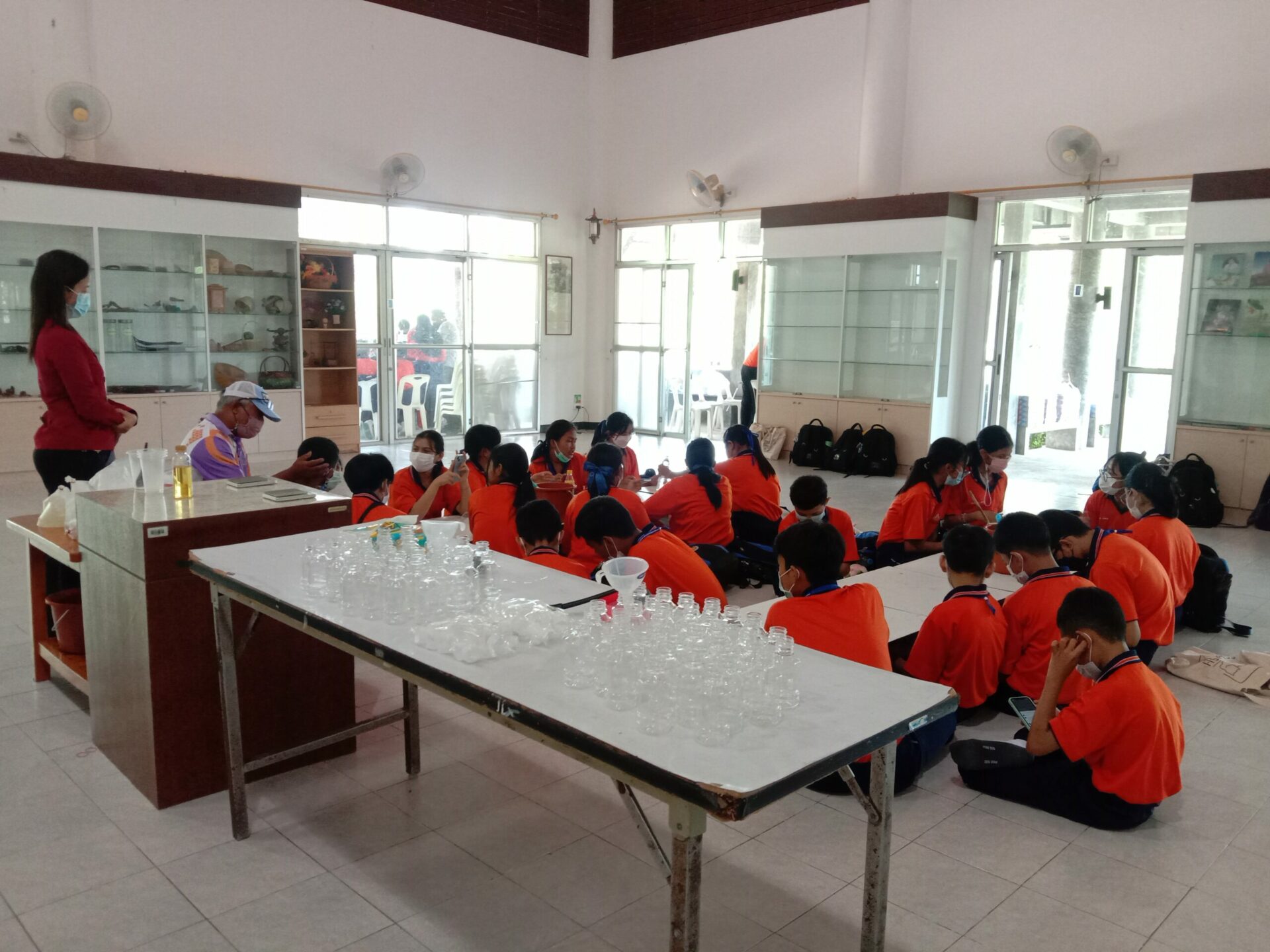 กิจกรรมศึกษาแหล่งเรียนรู้ โรงเรียนวิทยาศาสตร์จุฬาภรณราชวิทยาลัย