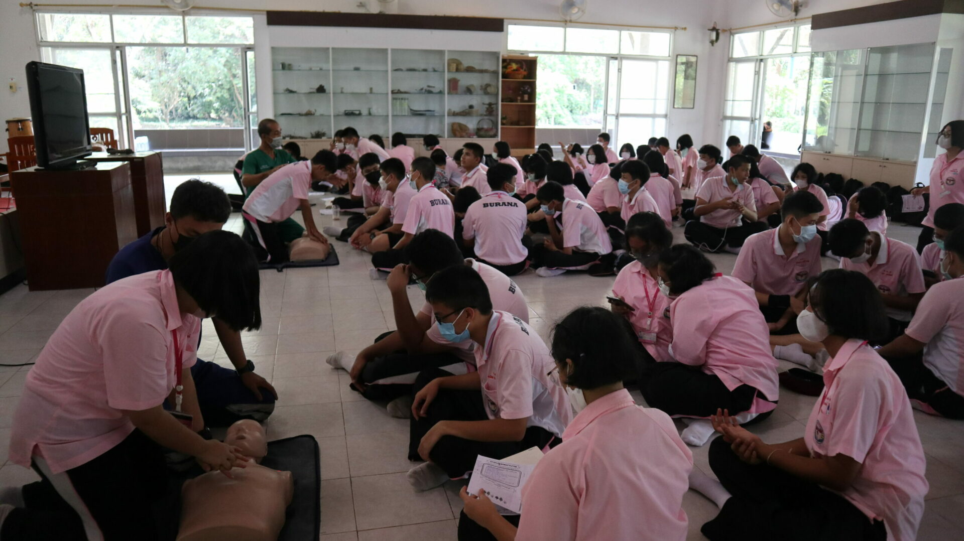 ค่ายบริการวิชาการ โรงเรียนบูรณะรำลึก จังหวัดตรัง