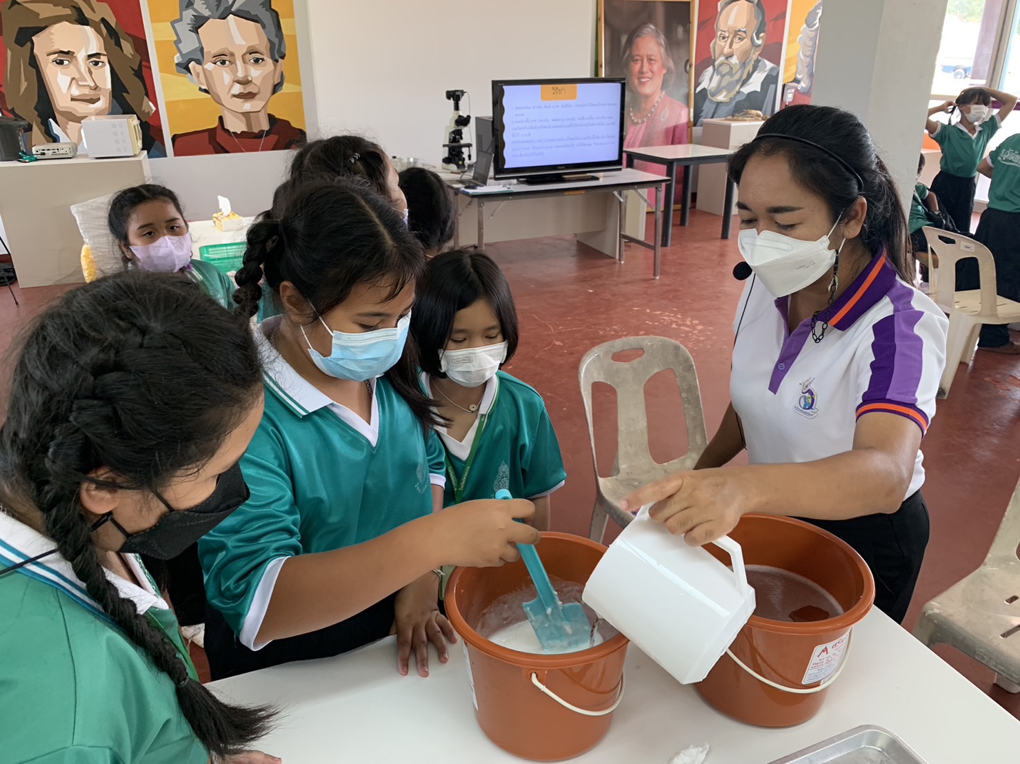 ค่ายวิทยาศาสตร์ โรงเรียนวัดรัตนาราม (ธรรมรักขิตประชานุกูล) จ.สุราษฎร์ธานี