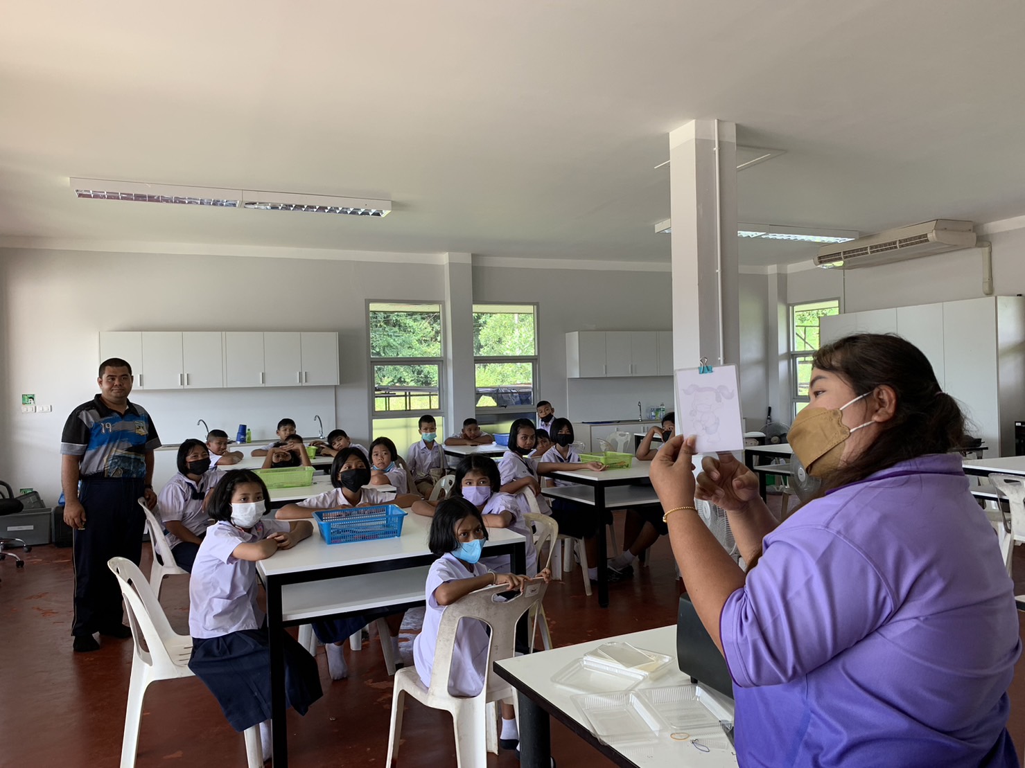 ค่ายบริการวิชาการ โรงเรียนบ้านคลองน้อย