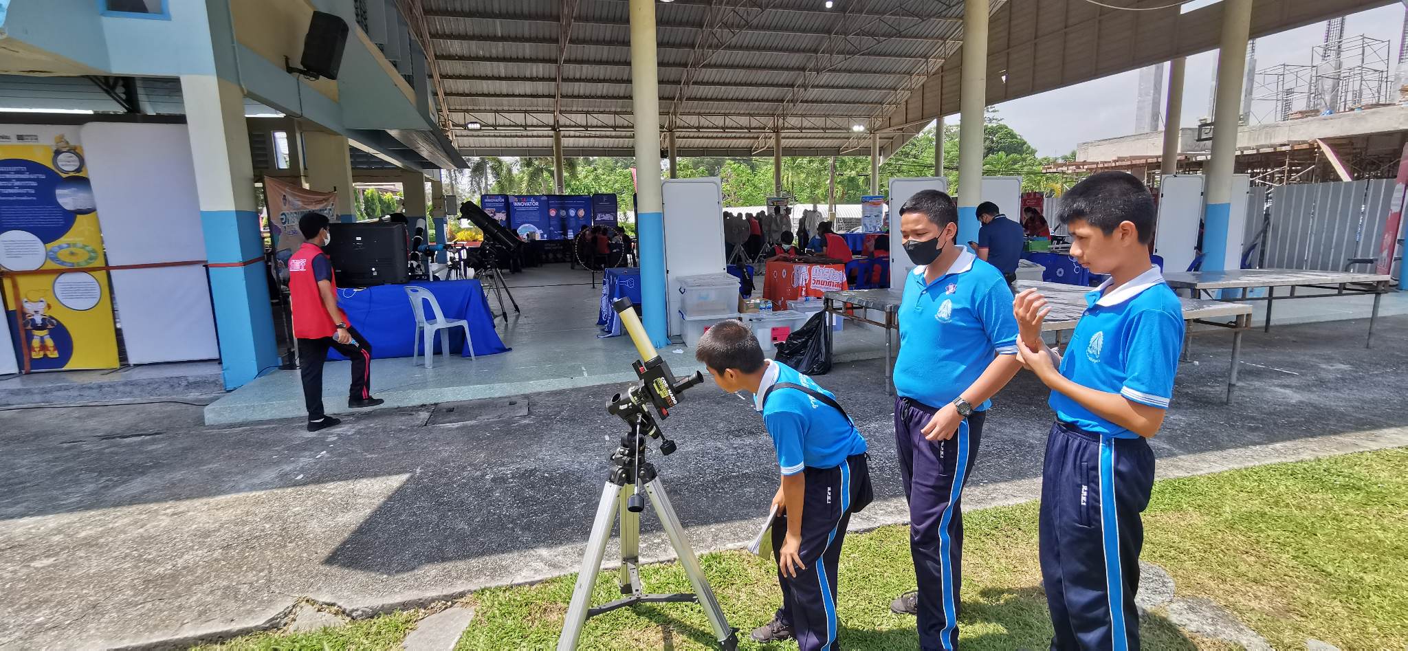 กิจกรรมคาราวานวิทยาศาสตร์ อพวช ณ โรงเรียนเหนือคลองประชาบำรุง
