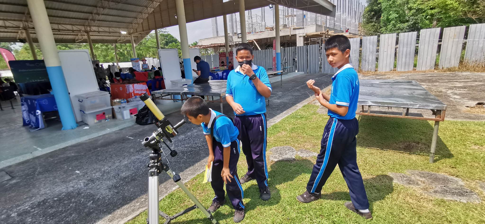 กิจกรรมคาราวานวิทยาศาสตร์ อพวช ณ โรงเรียนเหนือคลองประชาบำรุง