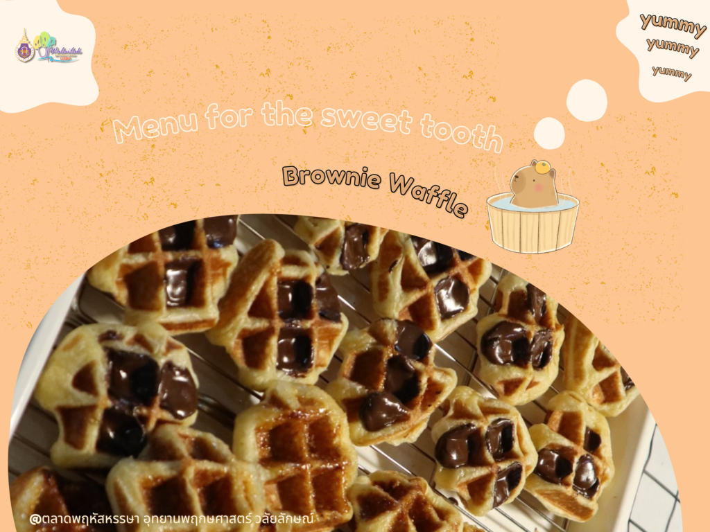 เมนู สำหรับสายหวาน ส่งท้ายปีการศึกษานี้ มาลองชิม บราวนี่ วาเฟิล และอื่นๆ อีกมากมาย