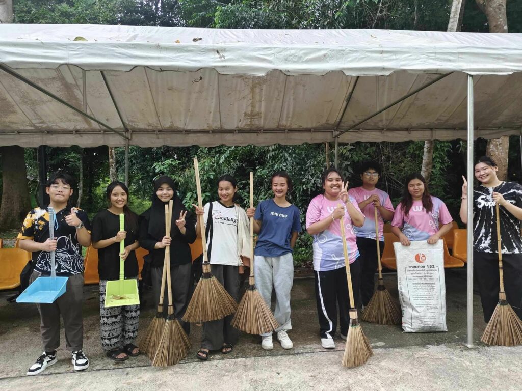 WU Volunteer อาสาพาไปบำเพ็ญประโยชน์ ครั้งที่ 5 พื้นที่บริเวณโดยรอบอุทยานพฤกษศาสตร์