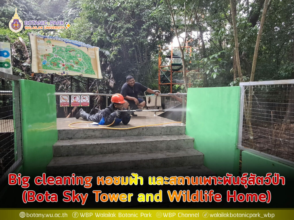 Big Cleaning หอชมฟ้า และสถานเพาะพันธ์สัตว์ป่า
