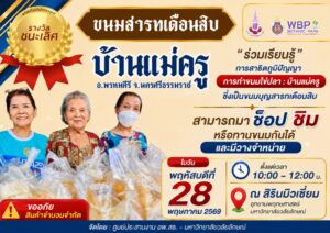 ศูนย์ประสานงาน อพ.สธ. - ม.วลัยลักษณ์ ชวนสืบสานภูมิปัญญา ชิม "ขนมไข่ปลา" ต้นตำรับเมืองนครฯ ในงานประชุมฐานทรัพยากรท้องถิ่น 28 พ.ค. นี้