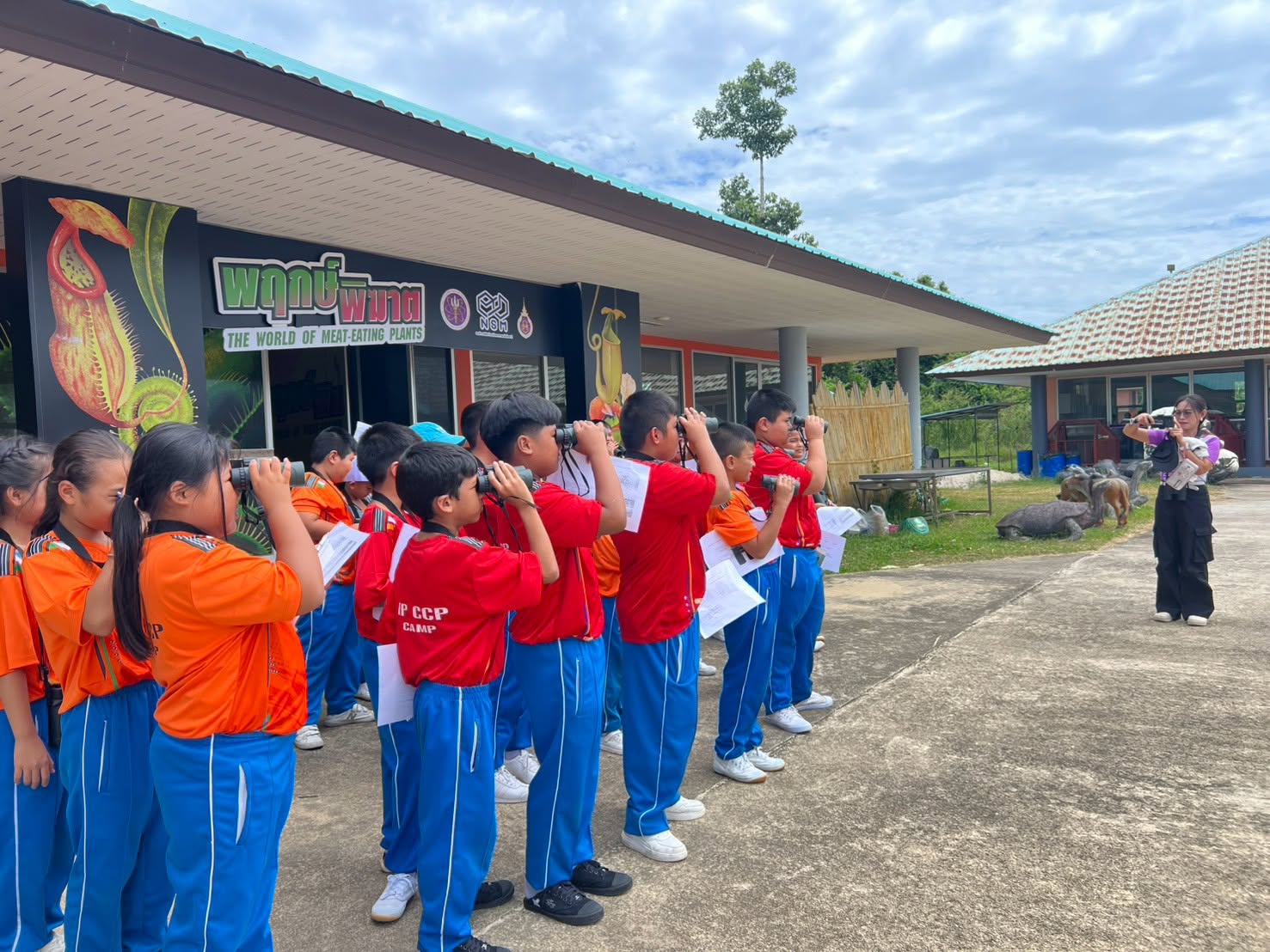 อุทยานพฤกษศาสตร์ มวล. จัดค่ายวิทยาศาสตร์ให้นักเรียนเทศบาลวัดชัยชุมพล
