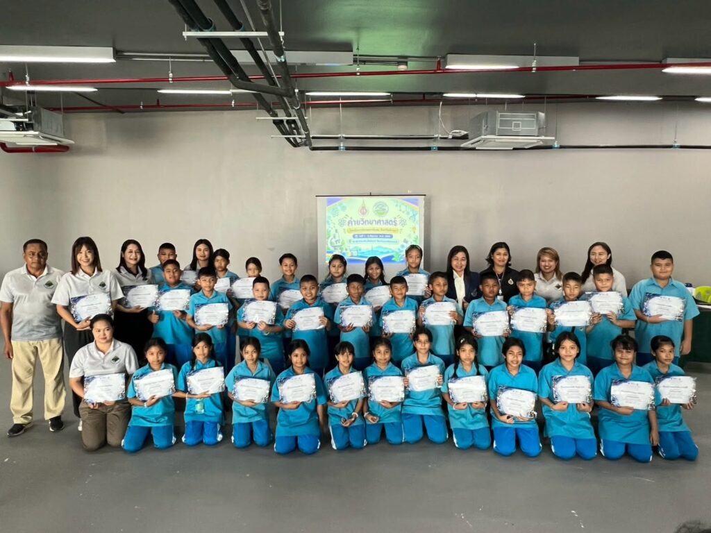 อุทยานพฤกษศาสตร์ ม.วลัยลักษณ์ จัดค่ายวิทยาศาสตร์ โรงเรียนเทศบาลเขาชัยสน 92 คน